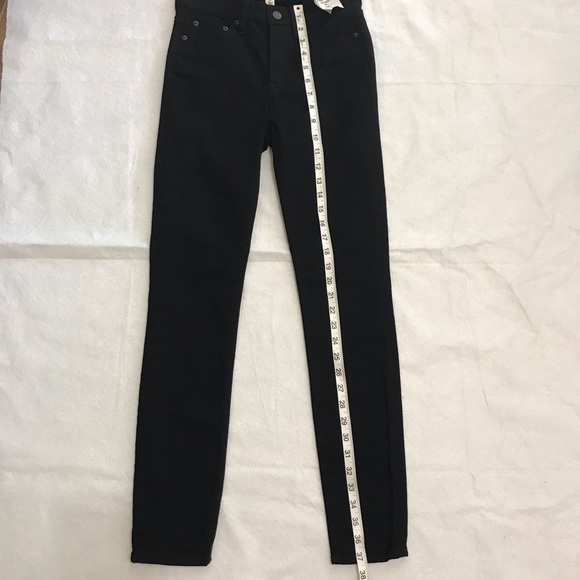J. Crew Lookout High Rise Black Skinny Jeans - Picture 8 of 11